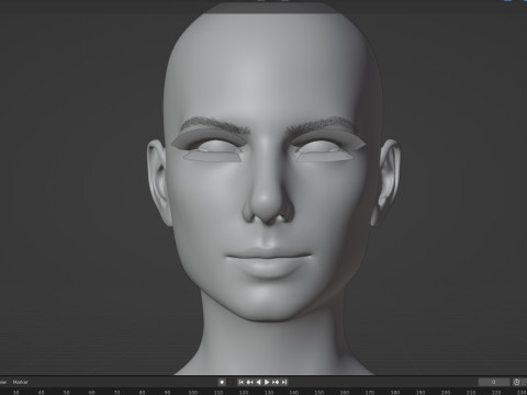 Sandra Bullock 3D Model
