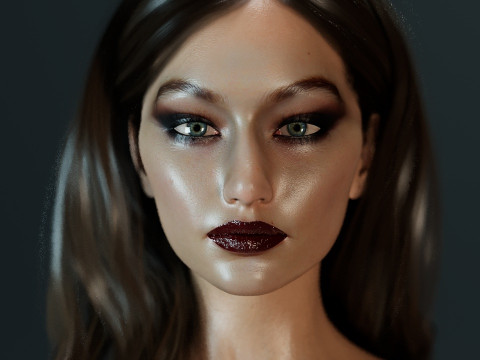 Gigi Hadid Modèle 3D