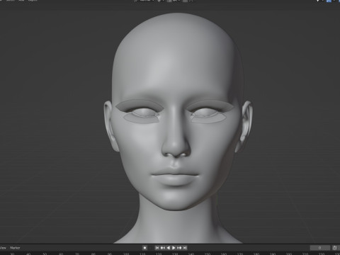 Gigi Hadid Model 3D