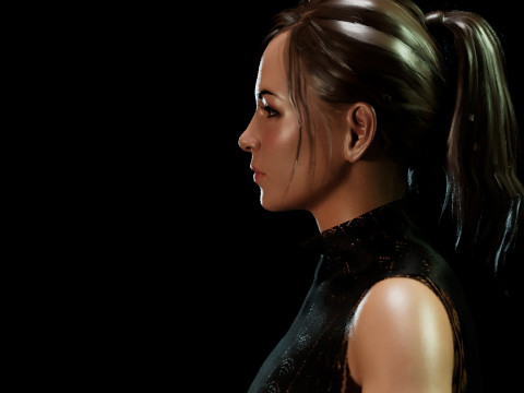 Kristin Kreuk Modelo 3D
