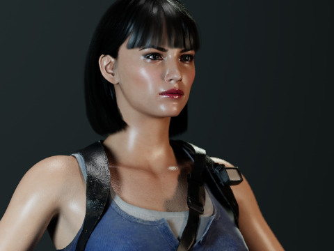 Sienna Guillory Modelo 3D
