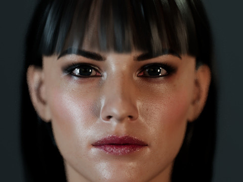 Sienna Guillory Modelo 3D