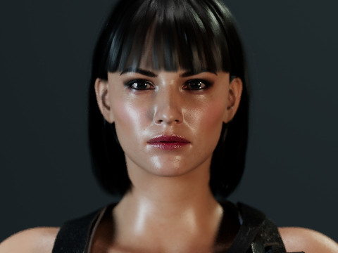 Sienna Guillory 3Dモデル
