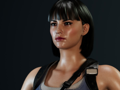 Sienna Guillory Modelo 3D