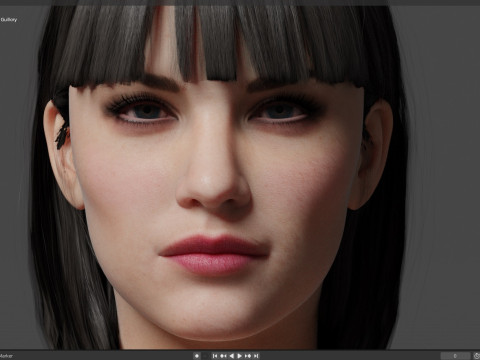 Sienna Guillory Modelo 3D