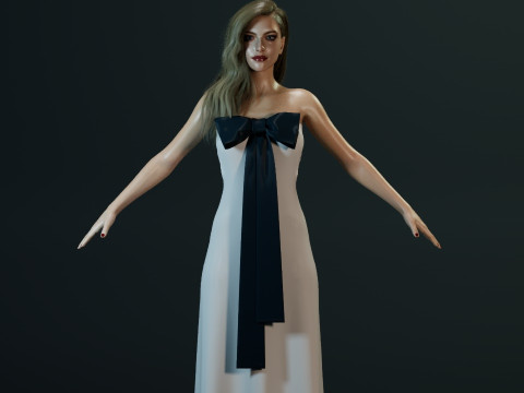 Amanda Seyfried Model 3D