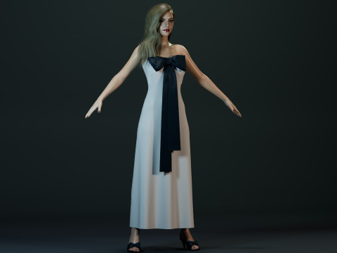 Amanda Seyfried Model 3D