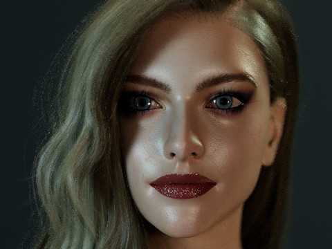 Amanda Seyfried Model 3D