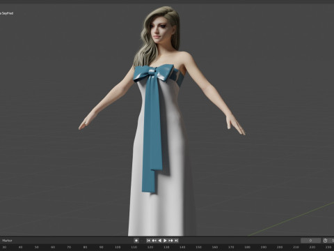 Amanda Seyfried Model 3D