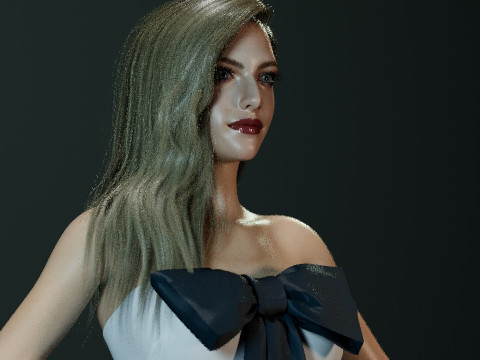 Amanda Seyfried Model 3D