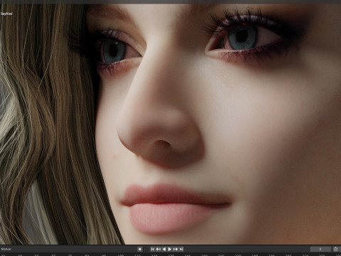 Amanda Seyfried Model 3D