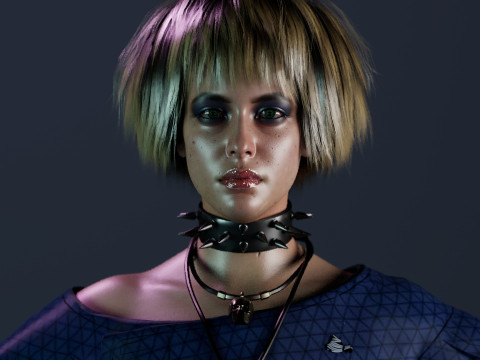 Misty Olszewski 3D Модель