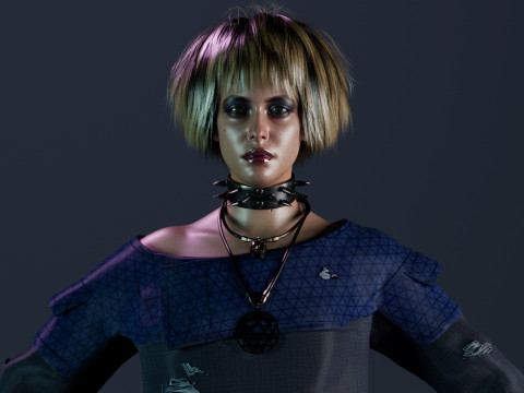 Misty Olszewski 3D Model