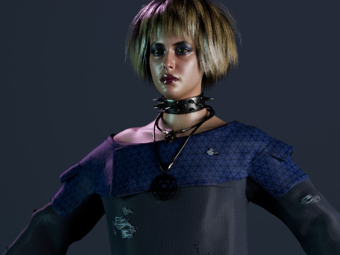 Misty Olszewski 3D Model