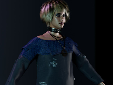 Misty Olszewski 3D Model