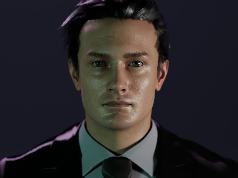 Jude Law 3Dモデル