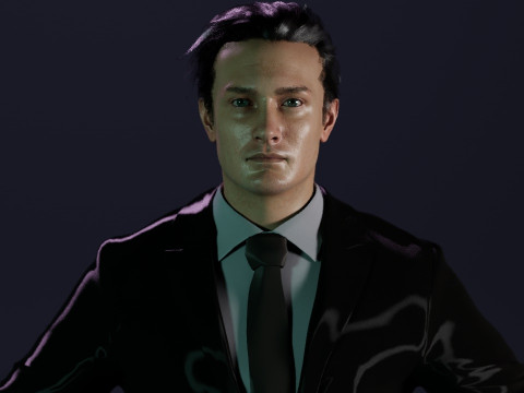 Jude Law Modelo 3D