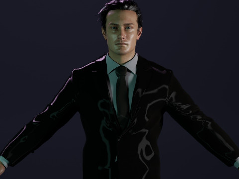 Jude Law Modelo 3D
