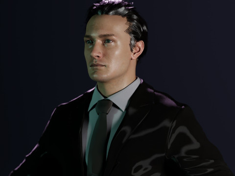 Jude Law Modelo 3D
