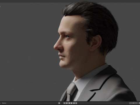 Jude Law Modelo 3D