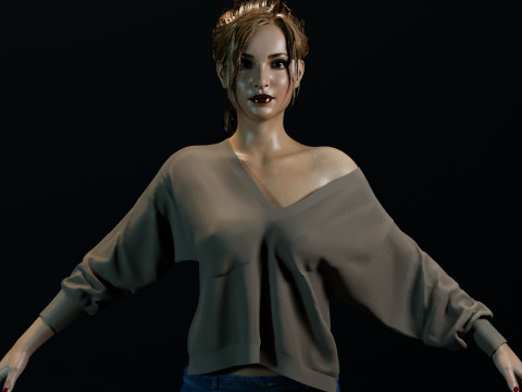 Britney Spears 3D Model