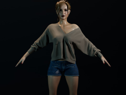 Britney Spears 3D Model