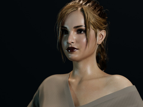 Britney Spears 3D Model