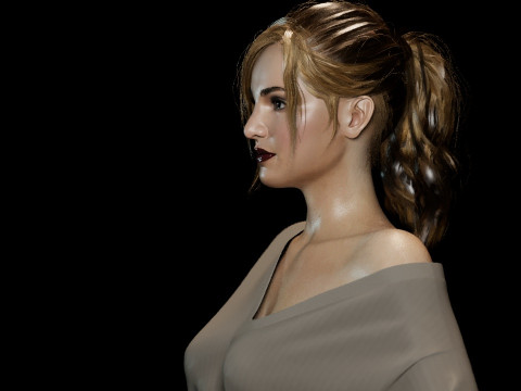 Britney Spears 3D Model