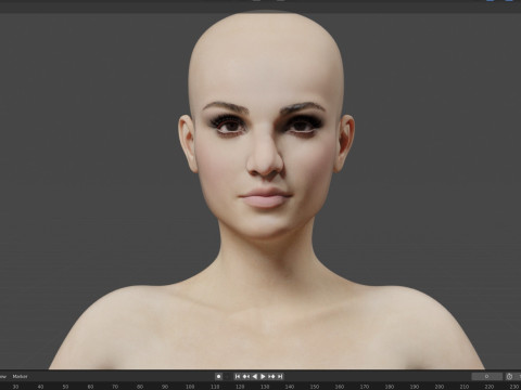 Britney Spears 3D Model