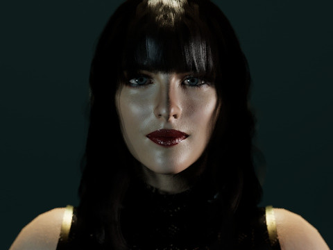 Dakota Johnson 3Dモデル