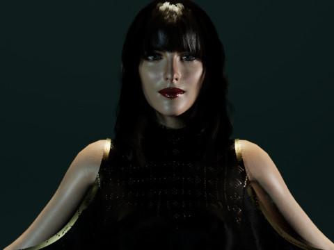 Dakota Johnson Modelo 3D