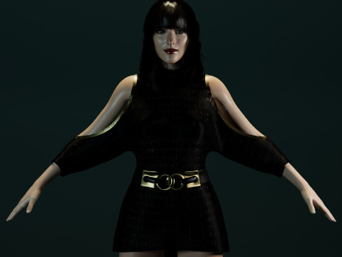 Dakota Johnson Modelo 3D