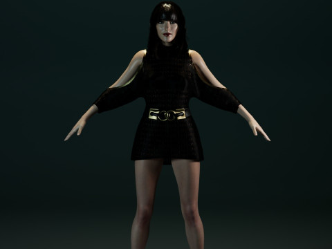 Dakota Johnson Modelo 3D