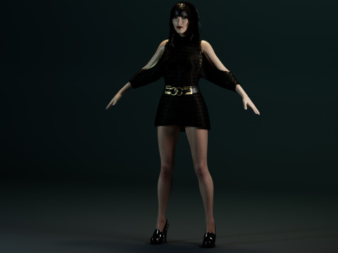 Dakota Johnson Modelo 3D