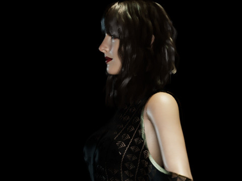 Dakota Johnson Modelo 3D
