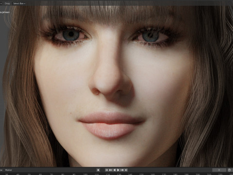 Dakota Johnson Modelo 3D
