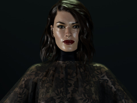 Lena Headey Modelo 3D