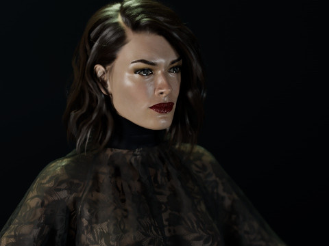 Lena Headey Modelo 3D