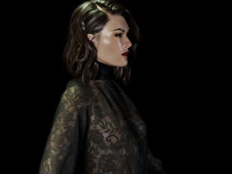 Lena Headey Modelo 3D