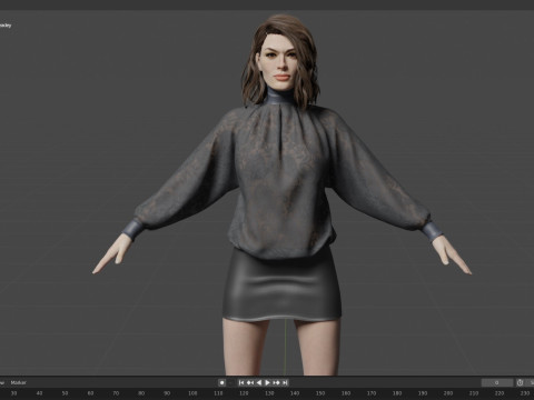 Lena Headey Modelo 3D