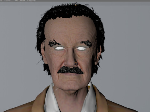 Stan Lee Model 3D