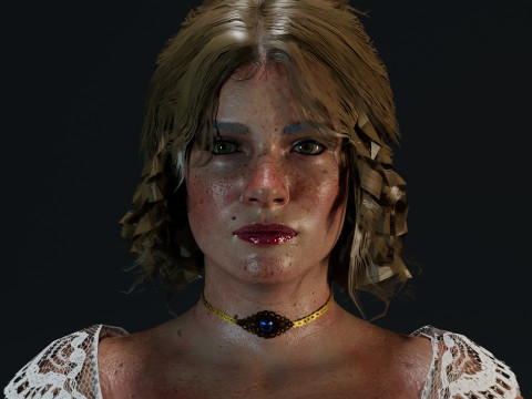 Karen Jones 3Dモデル