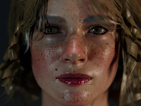 Karen Jones 3D-Modell