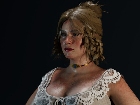Karen Jones 3D-Modell