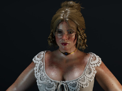 Karen Jones 3D-Modell