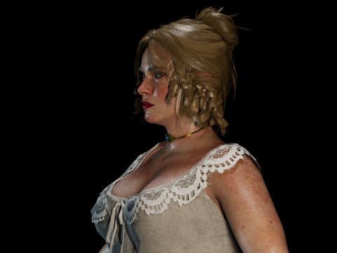 Karen Jones 3D-Modell