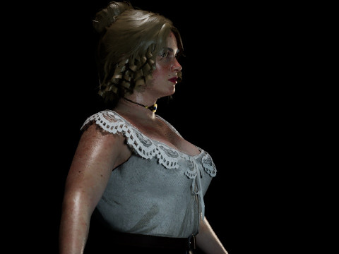Karen Jones 3D-Modell
