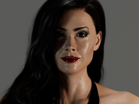 Hanel Preston 3D Model