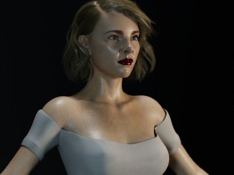 Sophia Di Martino 3D मॉडल