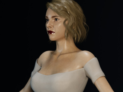 Sophia Di Martino 3D मॉडल